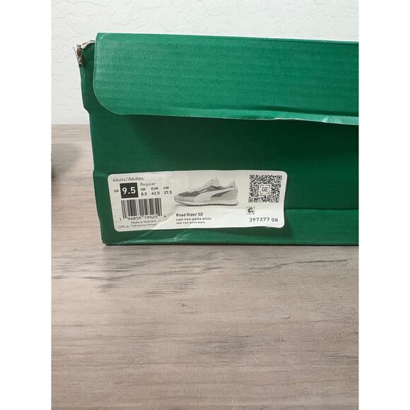 Puma Road Rider SD‎ Green White Men\'s Casual Sneakers Size 9.5 New in Box main image 6